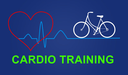 Obraz premium Concept of cardio training