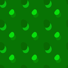 Seamless background pattern with various colored circles.