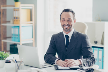 Confident success handsome good-wearing style stylish man in chi