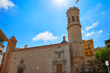Obraz premium El Salavador church in Burriana Castellon