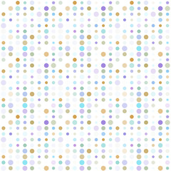 Fototapeta premium Seamless abstract pattern background with a variety of colored circles.
