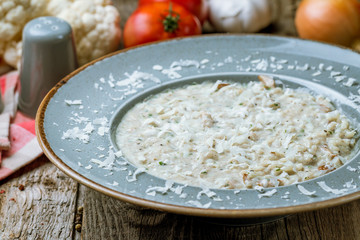 risotto with porcini mushrooms