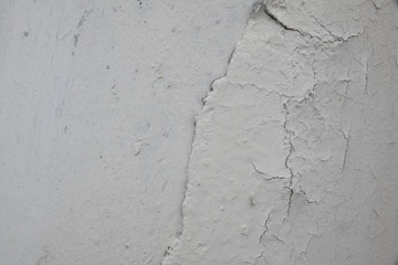 texture of old white and cracked paint