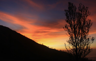 Breathtaking Sunrise From Ijen