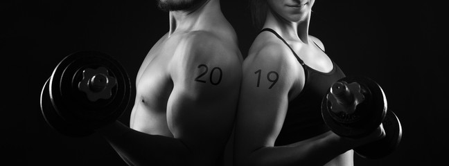 2019 - perfect male female upper body motivation new year