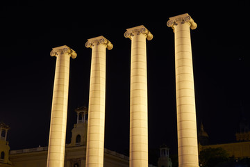 The Four Columns in Barcelona