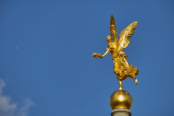 Obraz premium Landmarks of Saxony Germany - elegant baroque city Dresden, popular touristic attraction