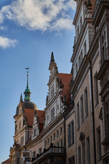 Landmarks of Saxony Germany - elegant baroque city Dresden, popular touristic attraction