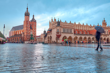 The Basilica of Saint Mary in Krakow