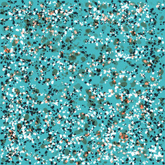 Seamless green spotted pattern