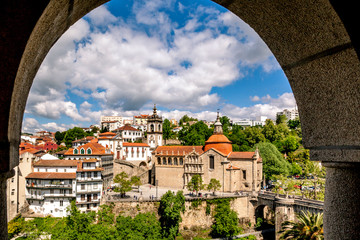 Sao Goncalo Church in Amarante in Portugal.
