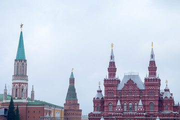 Red square moscow kremlin