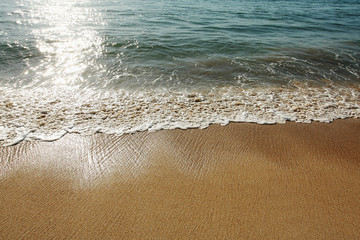 Beautiful ocean beach in Portugal