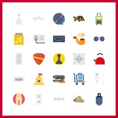 plastic icons set. piping, holding, tower and horizontal graphic works