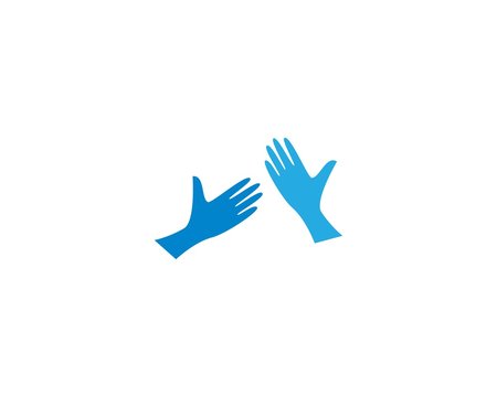 Hand logo illustration