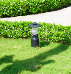 lantern in the garden