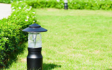 lantern in the garden