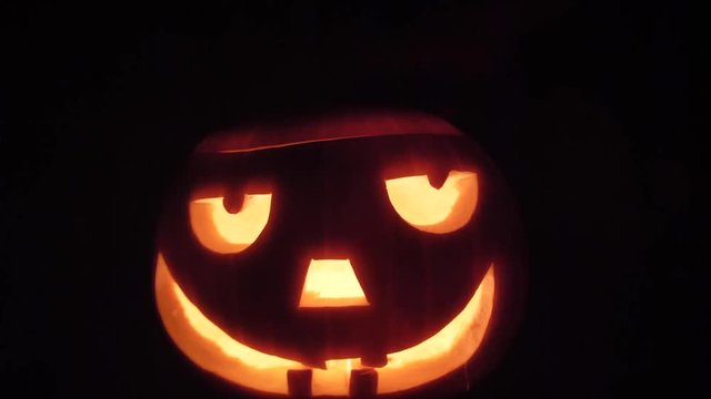 Halloween Pumpkin monster