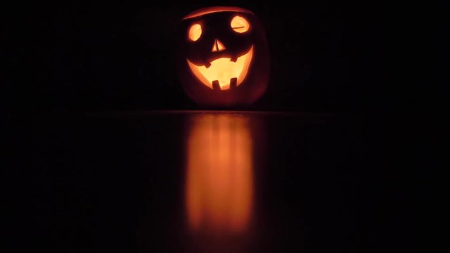 Smile pumpkin face