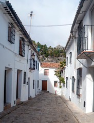 Village in the Sierra de Grazalema in Spain