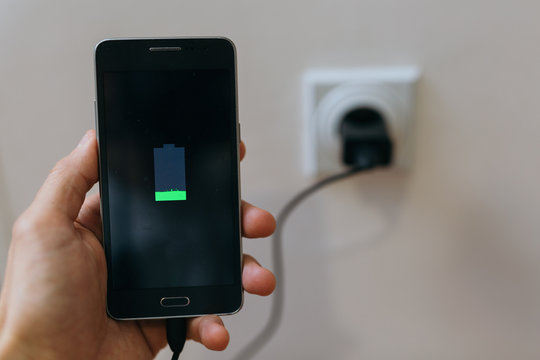 Charging smart phone
