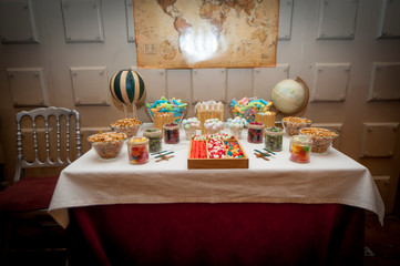 Treats for children at the wedding