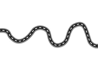 road way with shadow