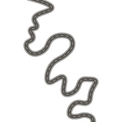 road way with shadow