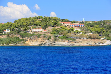 Obraz premium North coast of Zakynthos or Zante island, Ionian Sea, Greece.