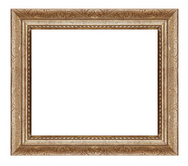 Vintage golden frame