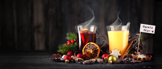 leckere Heißgetränke zum Fest