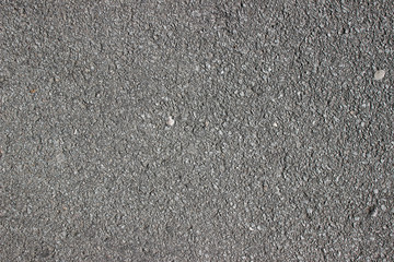 Asphalt pavement surface texture detail close up