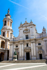 Fototapeta na wymiar Sanctuary of the Holy House of Loreto