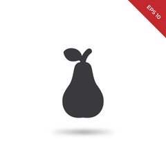 Pear vector icon