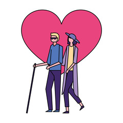 volunteers help work