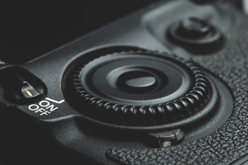 dslr camera and lens