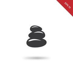 Zen stones vector icon