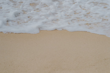 Summer sea and white sand beach