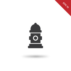 Fire hydrant vector icon