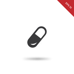 Pill vector icon
