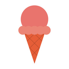 Ice cream cone cartoon