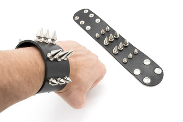 gothic rock bracelet