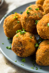Fried Homemade Dutch Bitterballen