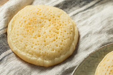 Homemade Grilled British Crumpets