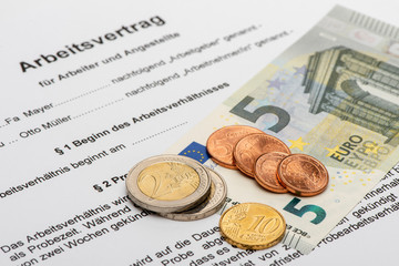 Mindestlohn und Stundenlohn 9,19 Euro