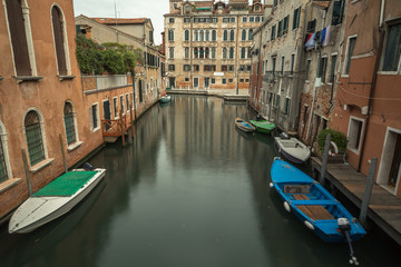 Fototapeta na wymiar View on Rio san Pantalon in Venice 