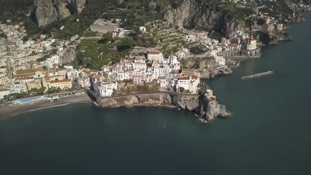 Aerial, Amalfi Coast