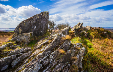 Roc'h Trevezel summit of Brittany