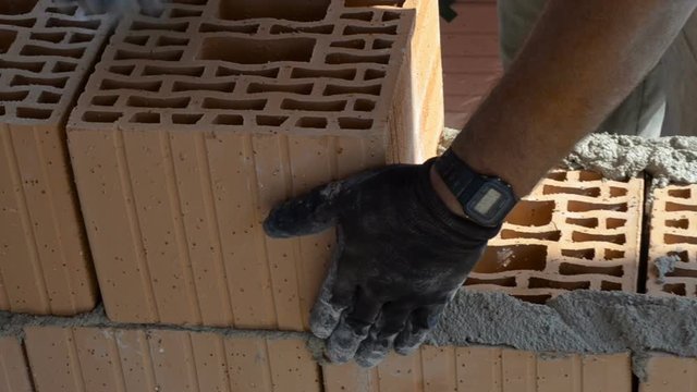 The Hands Of The Worker, Makes Brick Masonry