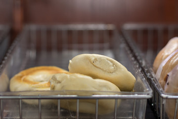 Fresh Bagels in the Bakery - 230875109